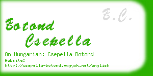 botond csepella business card